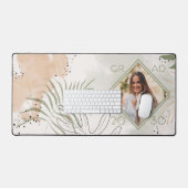 カスタムユニーク院経抽象芸術フローラ デスクマット (キーボード&マウス)