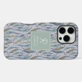 カスタムユーカリの葉 iPhoneケース (裏面横)