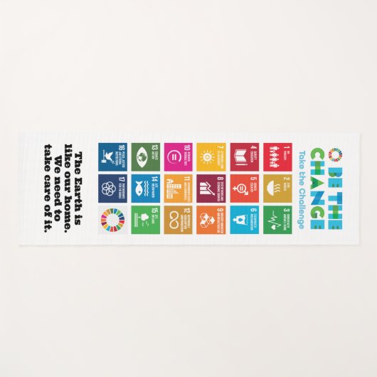 カスタムヨガマットパーソナライズされた – ヨガ先生 ヨガマット (正面(横))