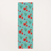 カスタムヨガマットポピー及び日本の猫 ヨガマット (裏面)