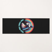 カスタムヨガマットSphynx猫クールも毛皮用 ヨガマット (正面(横))