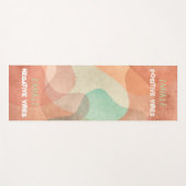 カスタムヨガ前向きマット ヨガマット (正面(横))