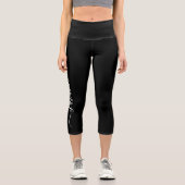 カスタムヨガ名カラーの選択 カプリレギンス (正面)