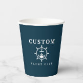 カスタムヨットカップカスタムヨットギフト 紙コップ (正面)