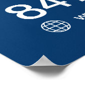 カスタムヨットレンタルポスター ポスター (角)