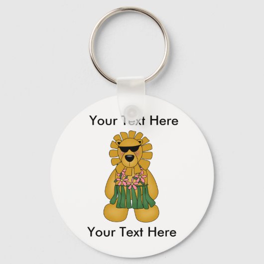 カスタムライオネスキーチェーン キーホルダー (正面)