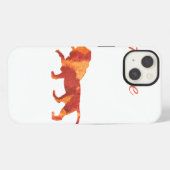 カスタムライオン iPhoneケース (裏面横)