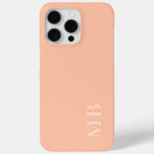 カスタムライトサニーサマーコーラルピーチオレンジ Case-Mate iPhoneケース (裏面)