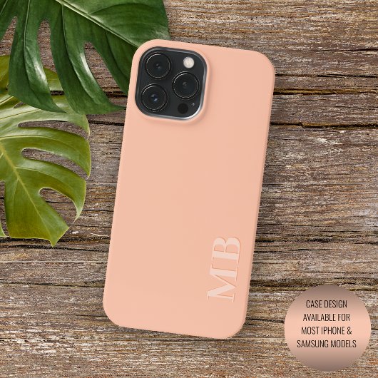 カスタムライトサニーサマーコーラルピーチオレンジ Case-Mate iPhoneケース