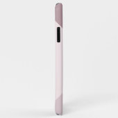 カスタムライトパステルダスティバラマウヴ赤面ピンク Case-Mate iPhoneケース (裏面/右)