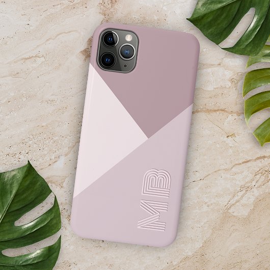 カスタムライトパステル ダスティローズ モーブ ブラッシュピンク Case-Mate iPhoneケース