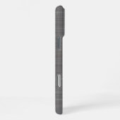 カスタムライトミディアムダークグレーカラー iPhoneケース (右側面)