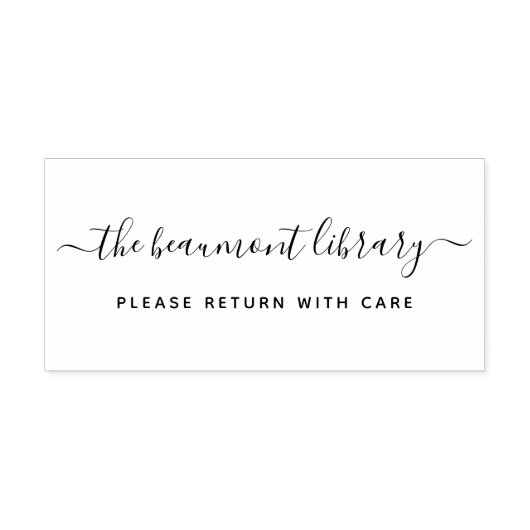 カスタムライブラリ名モダンを次の形式で返気にす。 ラバースタンプ (インプリント)