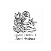 カスタムライブラリOwl ラバースタンプ (インプリント)