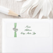 カスタムライムハート住所 シール (インサイチュ)