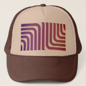 カスタムラインのロゴ印刷タンおよびブラウンアクセサリー キャップ (正面)