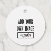 カスタムラウンドギフト フェイバータグ (裏面)