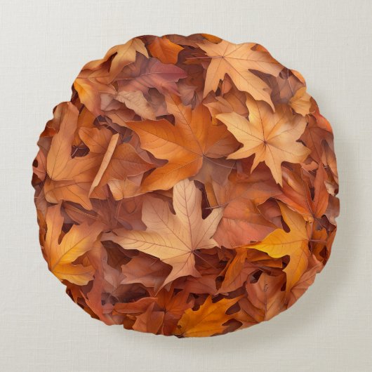 カスタムラウンドクッション16"化粧枕 ラウンドクッション (正面)