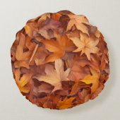 カスタムラウンドクッション16"化粧枕 ラウンドクッション (裏面)