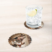 カスタムラウンドコースター ペーパーコースター (インサイチュ)