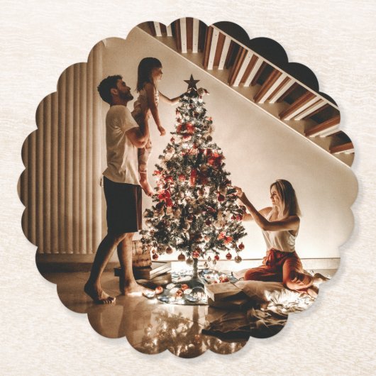 カスタムラウンドコースター ペーパーコースター (正面)