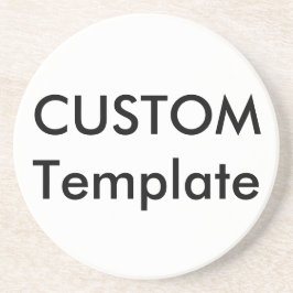 カスタムラウンドサンドストーンコースター4.25インチ コースター