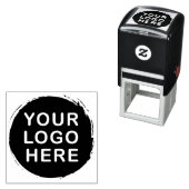 カスタムラウンドロゴまたはイメージスタンプ セルフインキングスタンプ (インサイチュ)