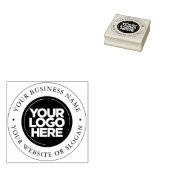 カスタムラウンドロゴ ラバースタンプ (押印)