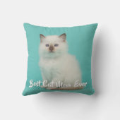 カスタムラグドールキッテン写真 クッション (裏面)