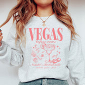カスタムラスベガスバチェロレッテパーソナライズされた スウェットシャツ
