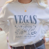 カスタムラスベガスバチェロレッテパーソナライズされた スウェットシャツ