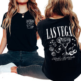 カスタムラスベガスバチェロレッテパーソナライズされた Tシャツ