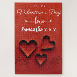 カスタムラブバイルバレンタインジグソーパズル ジグソーパズル