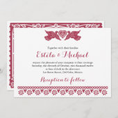 カスタムラブバード招待 招待状 (正面/裏面)