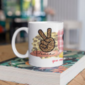 カスタムラブピースチワフアハバレンタインズデイドッグ コーヒーマグカップ