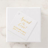 カスタムラブフォイルメッセージカードを広げる フェイバータグ (箱)