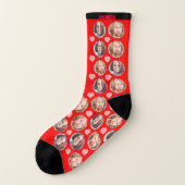 カスタムラブフォト×2 ソックス (左外側)