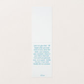 カスタムラブリーホリデーテントイヤリングディスプレイカード 名刺 (内部フラット)