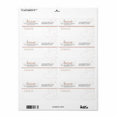 カスタムラベルデザイン |編集不可テンプレート ラベル (フルシート)