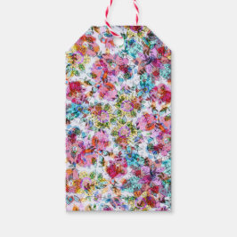 カスタムラベルハッピーシードラッピング花 ギフトタグ