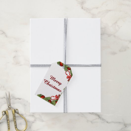 カスタムラベル ギフトタグ (より糸付き)