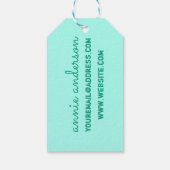 カスタムラベル ギフトタグ (裏面)