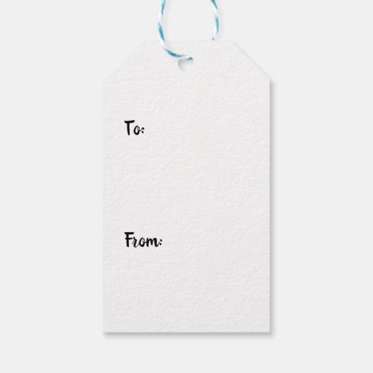 カスタムラベル ギフトタグ (裏面)