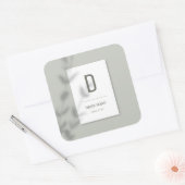 カスタムラベル スクエアシール (封筒)