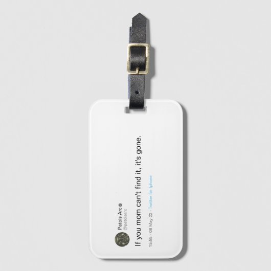 カスタムラベル ラゲッジタグ (正面縦)