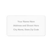 カスタムラベル ラベル (正面)