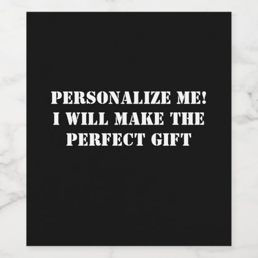 *カスタムラベル* ワインラベル (シングルラベル)