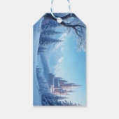 カスタムラベル – 冬 ギフトタグ (裏面)