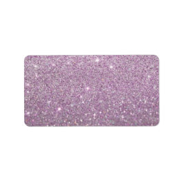 カスタムラベル – 紫金ゴールドグライトファブ ラベル