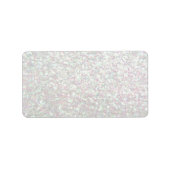 カスタムラベル – Glit Fab - Iridescent ラベル (正面)